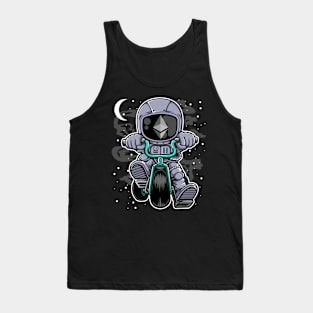 Astronaut Ethereum Crypto ETH Coin To The Moon Crypto Token Cryptocurrency Wallet Birthday Gift For Men Women Kids Tank Top